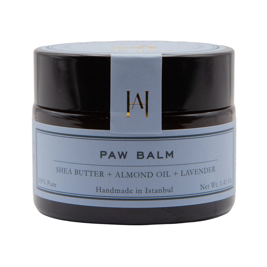 HMA | Paw Balm for Dogs | Shea Butter Almond Oil Lavender | 1.41 Oz. | HomeMade Aromaterapi